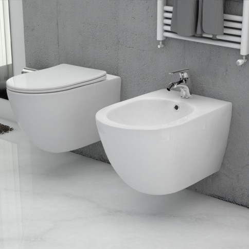 Bidet sospeso aria