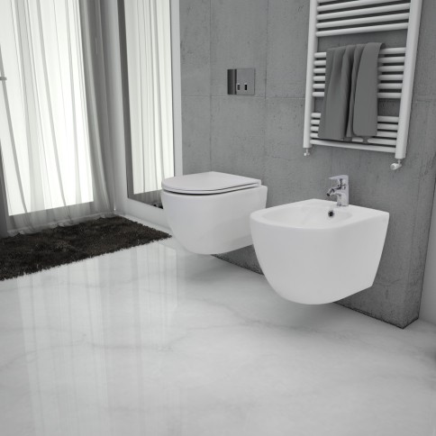 Vaso wc sospeso aria bianco opaco