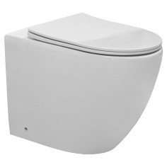 Vaso wc filo parete rimless bianco opaco aria