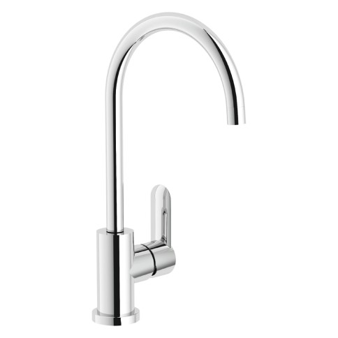 Miscelatore lavello monoforo bocca alta sand nobili