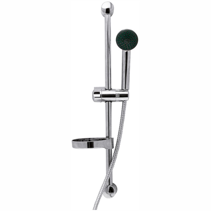 Kit saliscendi in metallo tempesta 100 2 getti grohe