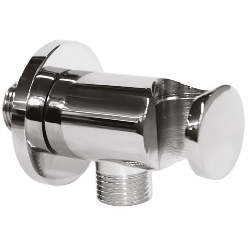 Supporto con presa d'acqua 1/2 tonda paffoni