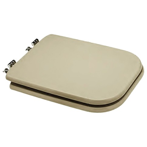 Sedile wc in legno conca champagne opaco