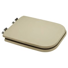 Sedile wc in legno conca champagne opaco