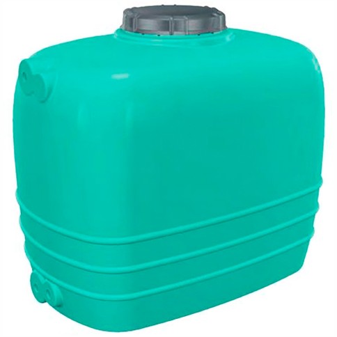 Serbatoio cisterna acqua potabile in polietilene 200 lt quadro