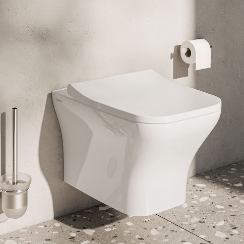 Vaso wc sospeso rimless mia square vitra