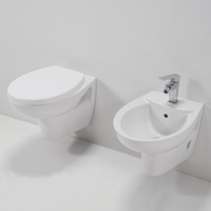 SANITARI SOSPESI BIANCO LUCIDO KATI IDEAL STANDARD
