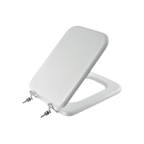 Sedile copriwater in legno bianco compatibile vela gsi