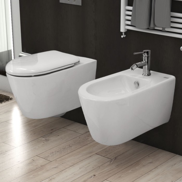 Sedile originale slim soft close per vaso wc alfa idevit