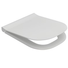 Sedile copriwater originale soft close per vaso wc bianco mirto dolomite