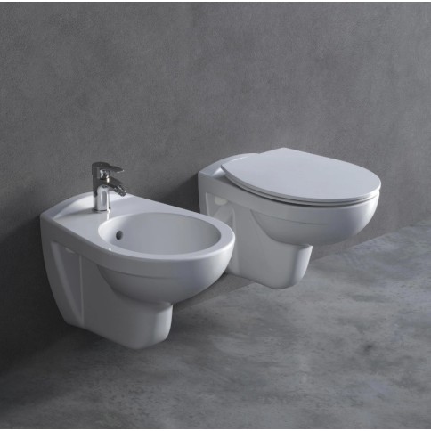 SANITARI SOSPESI BIANCO LUCIDO EUROVIT IDEAL STANDARD