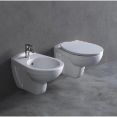 SANITARI SOSPESI BIANCO LUCIDO EUROVIT IDEAL STANDARD