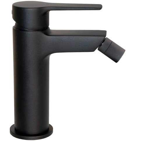 Miscelatore rubinetto bidet senza scarico nero opaco khuga gaboli