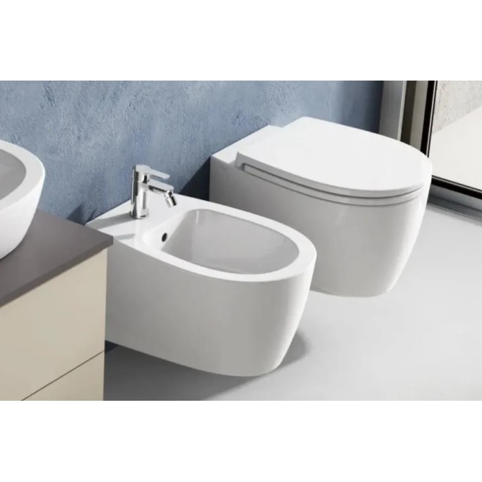 SANITARI SOSPESI BIANCO LUCIDO DEMY DOLOMITE