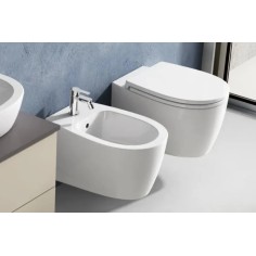 SANITARI SOSPESI BIANCO LUCIDO DEMY DOLOMITE
