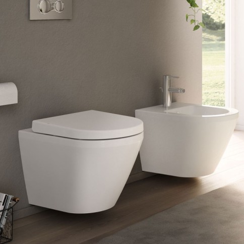 SANITARI SOSPESI BIANCO LUCIDO INTEGRA VITRA