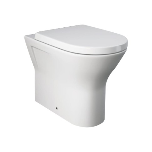 Sedile copriwater originale per vaso wc bianco resort rak ceramics