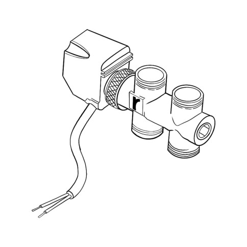 Kit valvola motorizzata 3 vie 230v per serie fcz 100/250 e fczi 200/250 aermec