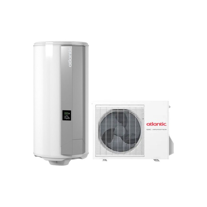 Scaldacqua a pompa di calore atlantic calypso murale 200 litri