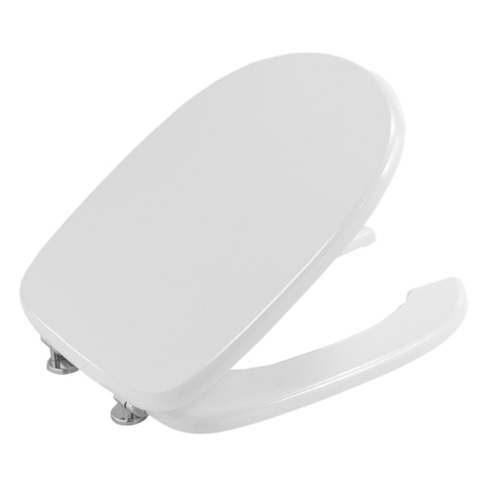 Sedile copriwater originale per vaso wc bianco apertura frontale form alice ceramica