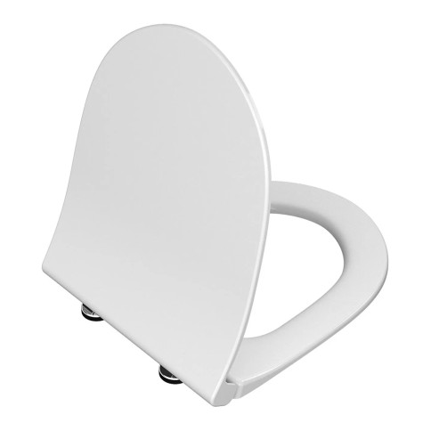 Sedile copriwater originale slim soft close per vaso bianco opaco sento vitra