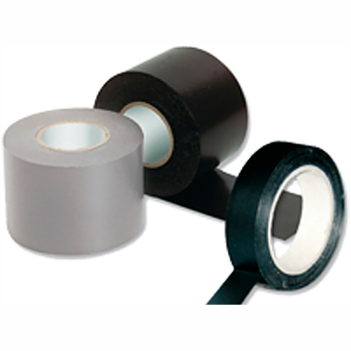 Nastro isolante dielettrico in pvc h. 50 mm.  nero rotolo 25 mt