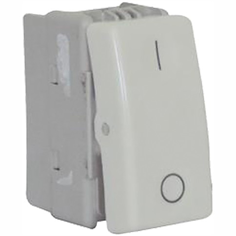 Interruttore bipolare bianco system gewiss