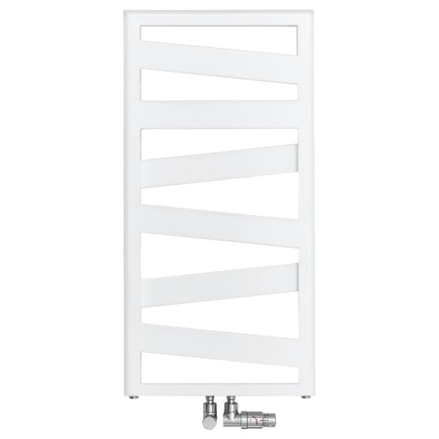 Termoarredo scaldasalviette a tubi piatti bianco 1567x500 interasse 50-456 ribbon zehnder