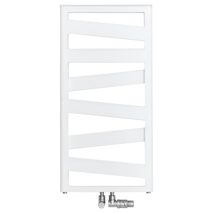 Termoarredo scaldasalviette a tubi piatti bianco 1567x500 interasse 50-456 ribbon zehnder