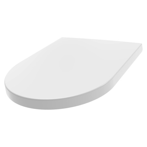 Sedile copriwater originale soft close per vaso wc bianco alto form alice ceramica