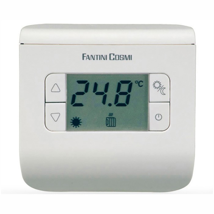 Termostato ambiente digitale bianco fantini cosmi