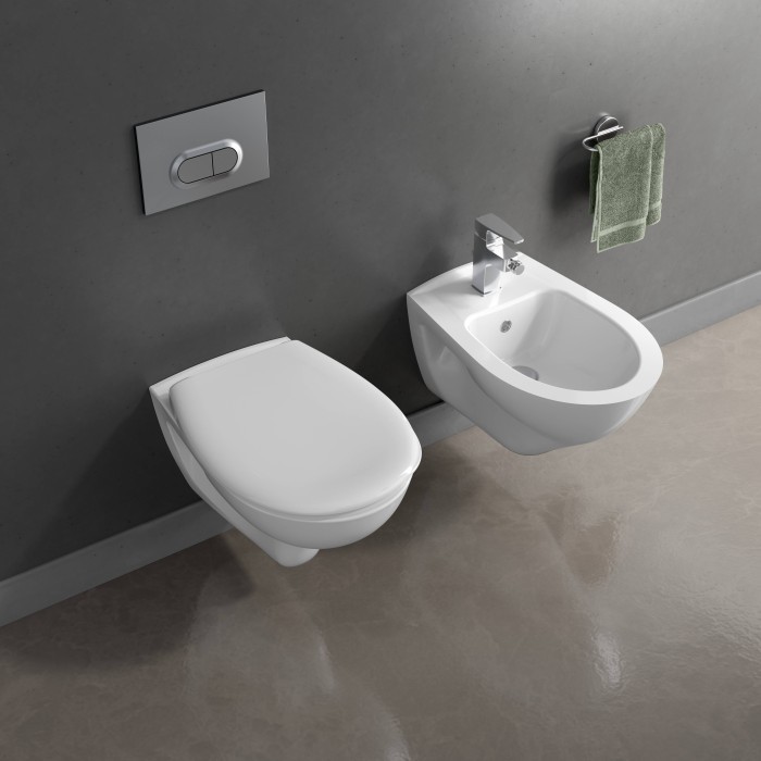 Sanitari sospesi bianco lucido normus vitra