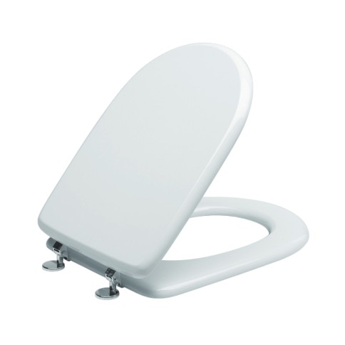 Sedile copriwater in legno bianco compatibile davinia gsi