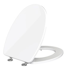 Sedile copriwater in legno bianco compatibile clizia gsi