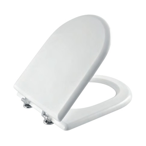 Sedile copriwater in legno bianco compatibile esedra ideal standard