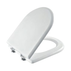 Sedile copriwater in legno bianco compatibile esedra ideal standard