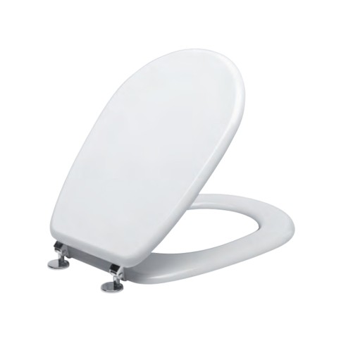 Sedile copriwater in legno bianco compatibile liuto ideal standard