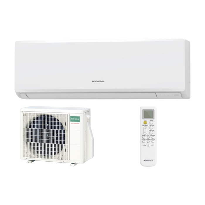 Condizionatore monosplit inverter r32 eco plus kn general fujitsu 12000 btu