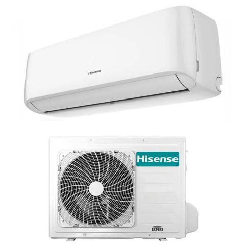 Condizionatore monosplit inverter r32 easy smart hisense 24000 btu con kit wifi