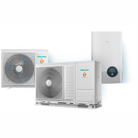 Pompa di calore hi-therma split 11 kw hisense