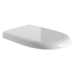 Sedile copriwater originale soft close per vaso wc bianco basic circle white ceramic