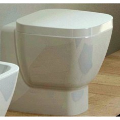 Sedile copriwater originale per vaso wc bianco one rak ceramics