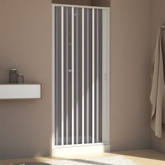 Box porta doccia a soffietto riducibile 100 cm anta ad apertura laterale flex