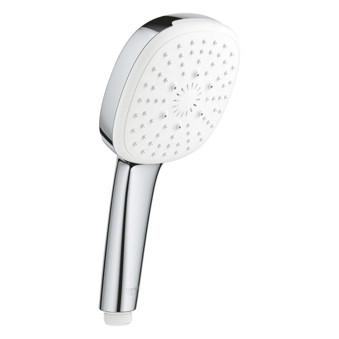 Doccetta 3 getti anticalcare in plastica tempesta cube 110 grohe