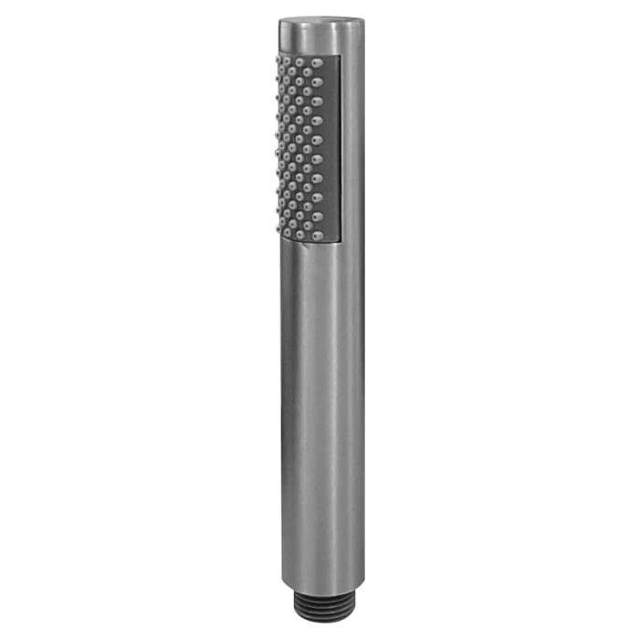 Doccetta 1 getto anticalcare in acciaio iron tonda nickel