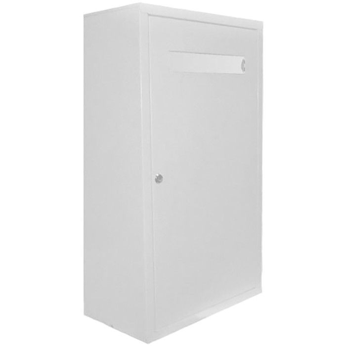 Copricaldaia bianco in lamiera verniciata 108x60x45