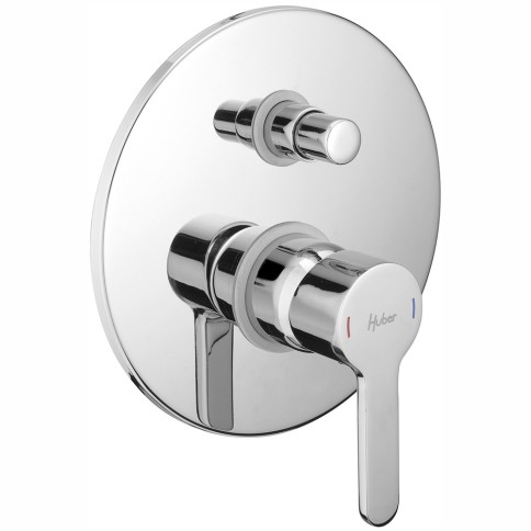 Miscelatore incasso doccia con deviatore h2 huber