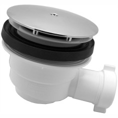 Sifone di scarico per piatto doccia con foro d.90 mm bonomini