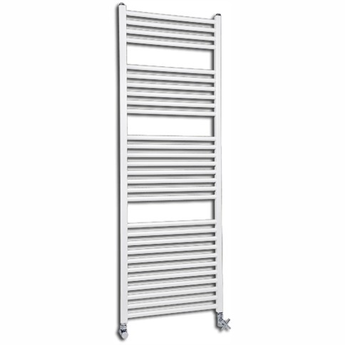 Termoarredo scaldasalviette a tubi orizzontali in alluminio bianco 858x478 interasse 450 cool fondital