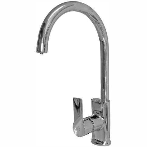 Miscelatore lavello monoforo bocca alta con terz'acqua seven